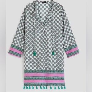 NWOT J Crew Tassle Coverup Tunic